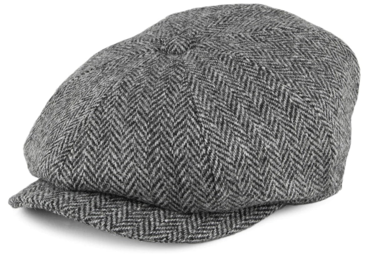 The B3 Newsboy Cap - Harris Tweed - Shopify