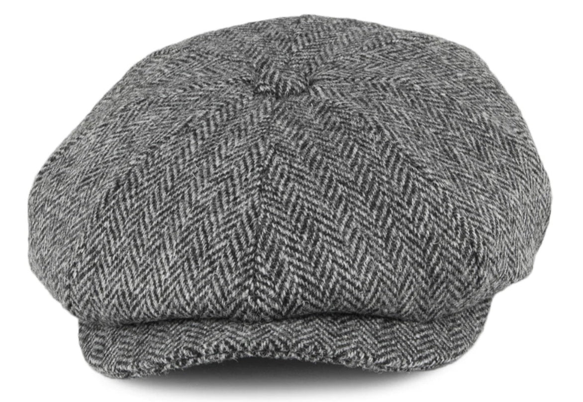 The B3 Newsboy Cap - Harris Tweed - Shopify