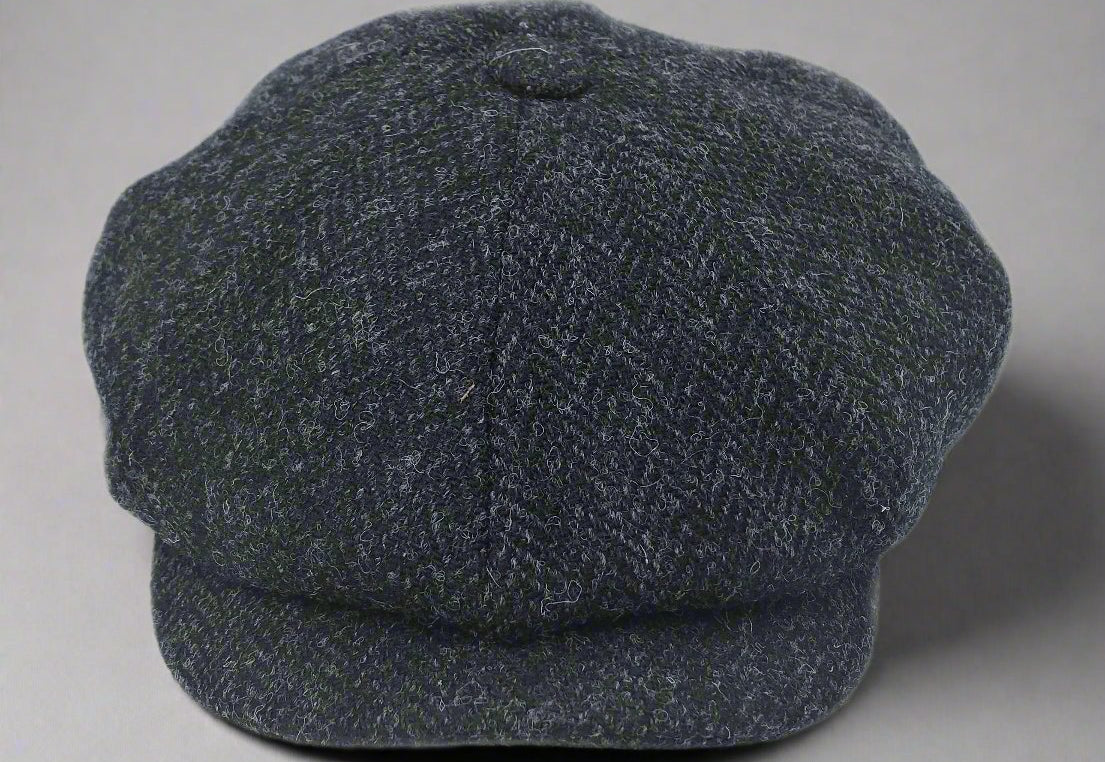 B1 Colmore Row Newsboy Cap - Harris Tweed - Shopify