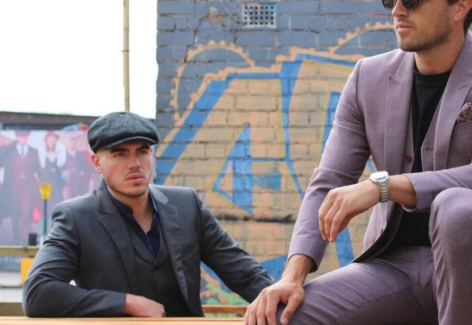 B1 Colmore Row Newsboy Cap - Harris Tweed - Shopify