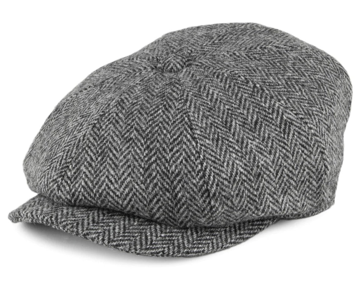 The B3 Newsboy Cap - Harris Tweed - Shopify