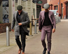 The B3 Jewellery Quarter Newsboy Cap - Harris Tweed - Frederick Cameron